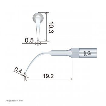 GS4 Scaling Spitze technische Abmessung