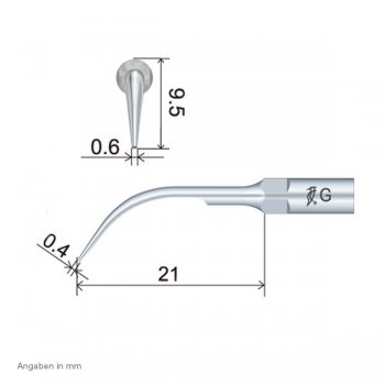 GD5 Scaling Spitze technische Abmessung