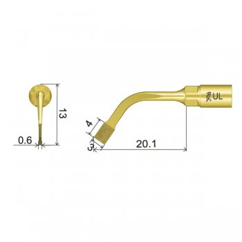 UL4 Spitze technische Abmessung