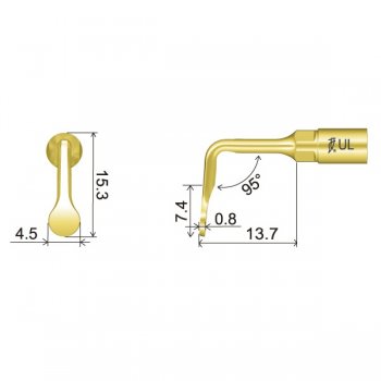 UL5 Spitze technische Abmessung