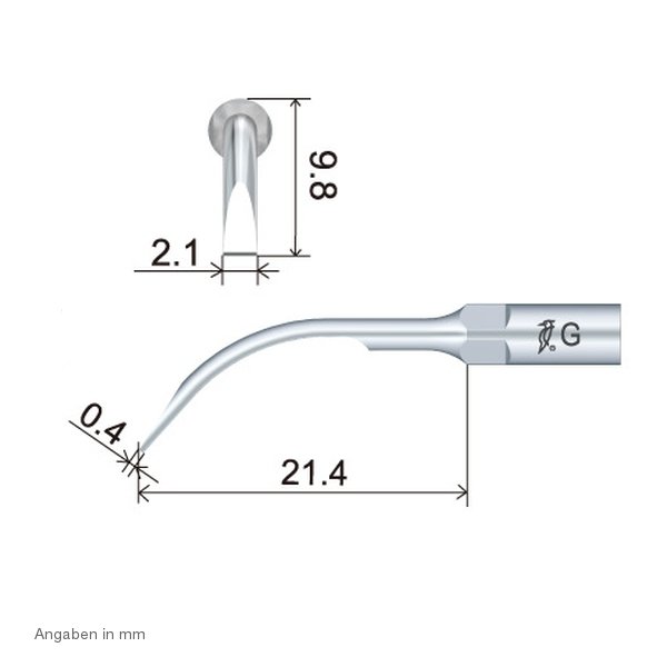 G6 Scaliong Spitze technische Masse