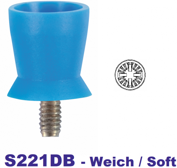 Prophy Cups - Screw-in - kurzer Cup - Weich / Soft