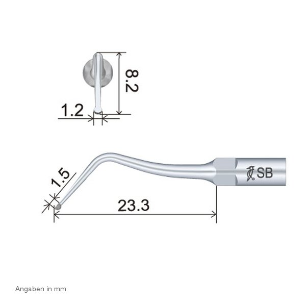 SBS3 Technische Abmessungen